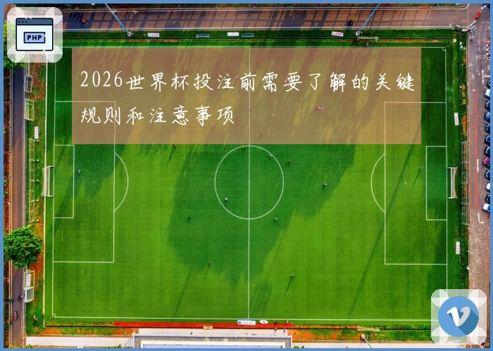 2026世界杯投注前需要了解的关键规则和注意事项