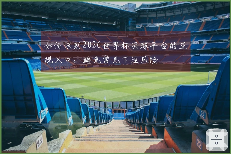 如何识别2026世界杯买球平台的正规入口，避免常见下注风险