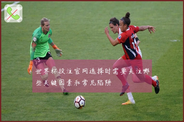 世界杯投注官网选择时需要关注哪些关键因素和常见陷阱