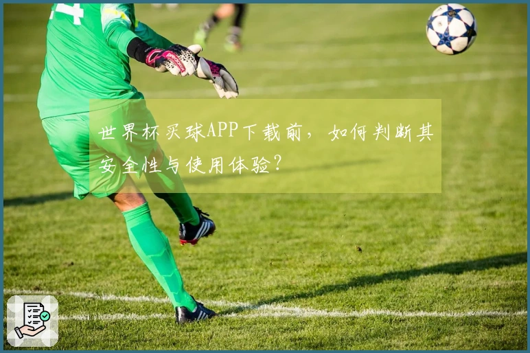 世界杯买球APP下载前，如何判断其安全性与使用体验？