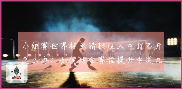 小组赛世界杯竞猜投注入口打不开怎么办？如何结合赛程提升中奖几率