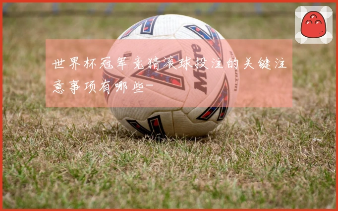 世界杯冠军竞猜滚球投注的关键注意事项有哪些-